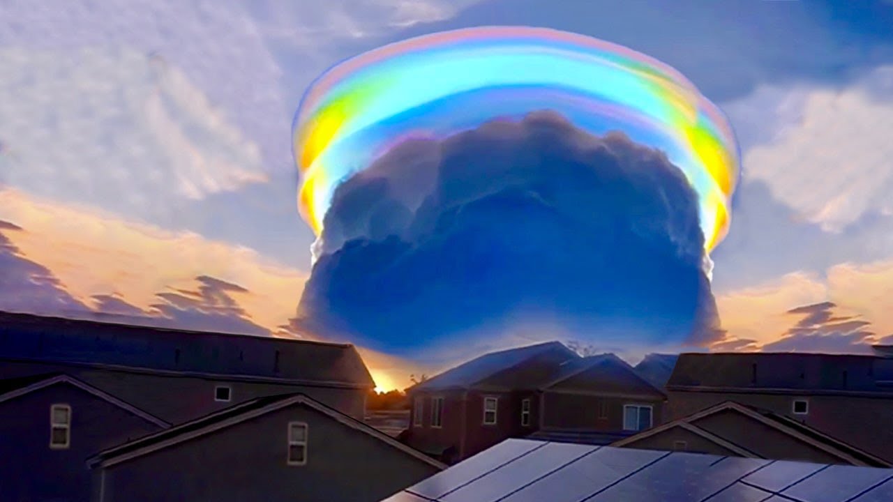 Strange And Beautiful Cloud Over China Video
