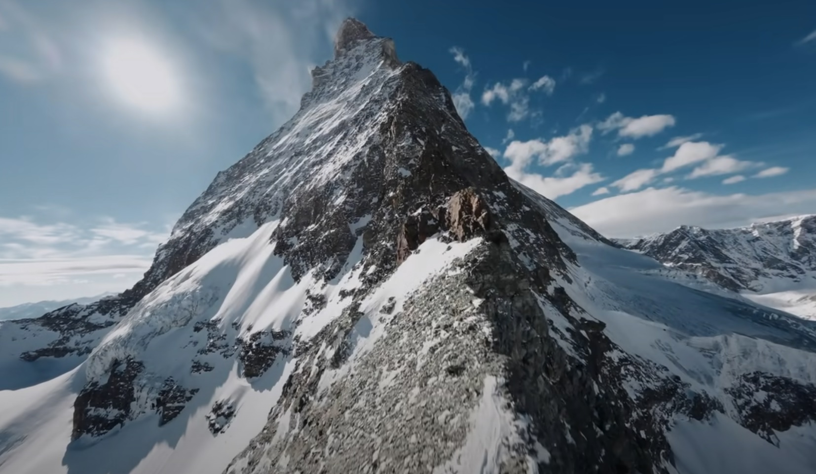 FPV Drone Pilot Captures Stunning Footage of the Matterhorn
