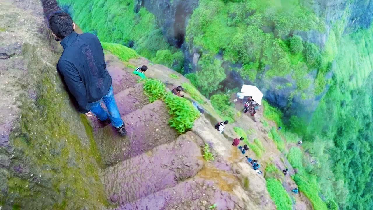 Dangerous Steep Trekking In India