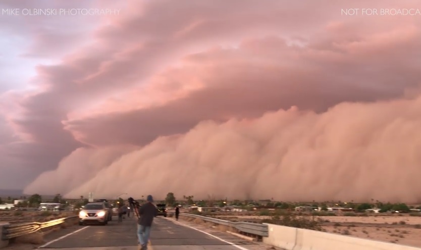 Dust Storm Across Arizona