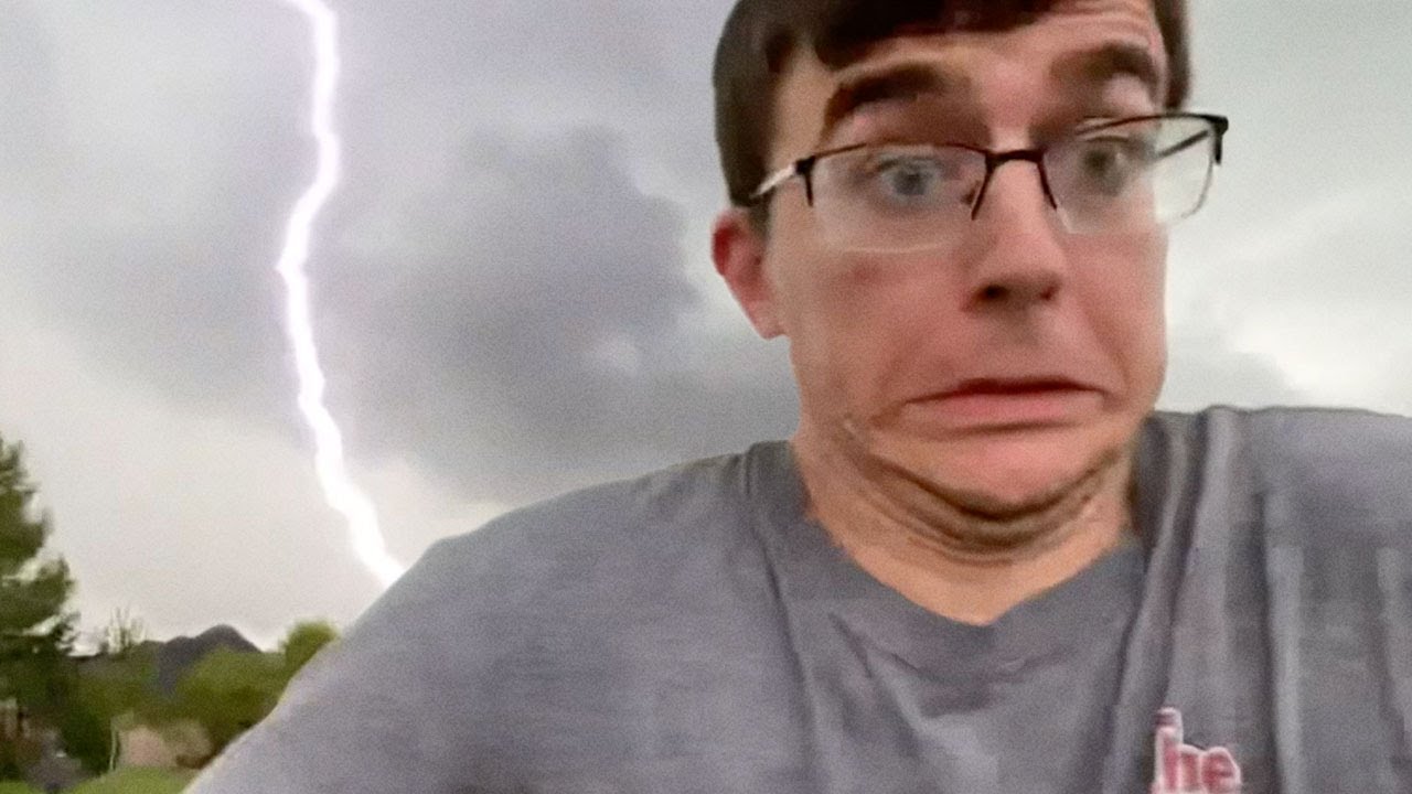 People Almost Struck By Lightning Compilation